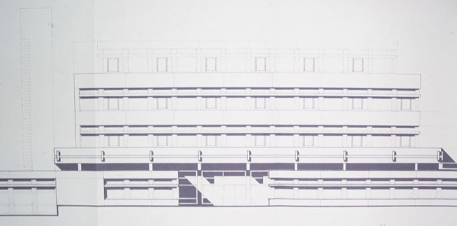 Erweiterungsbau in Planung